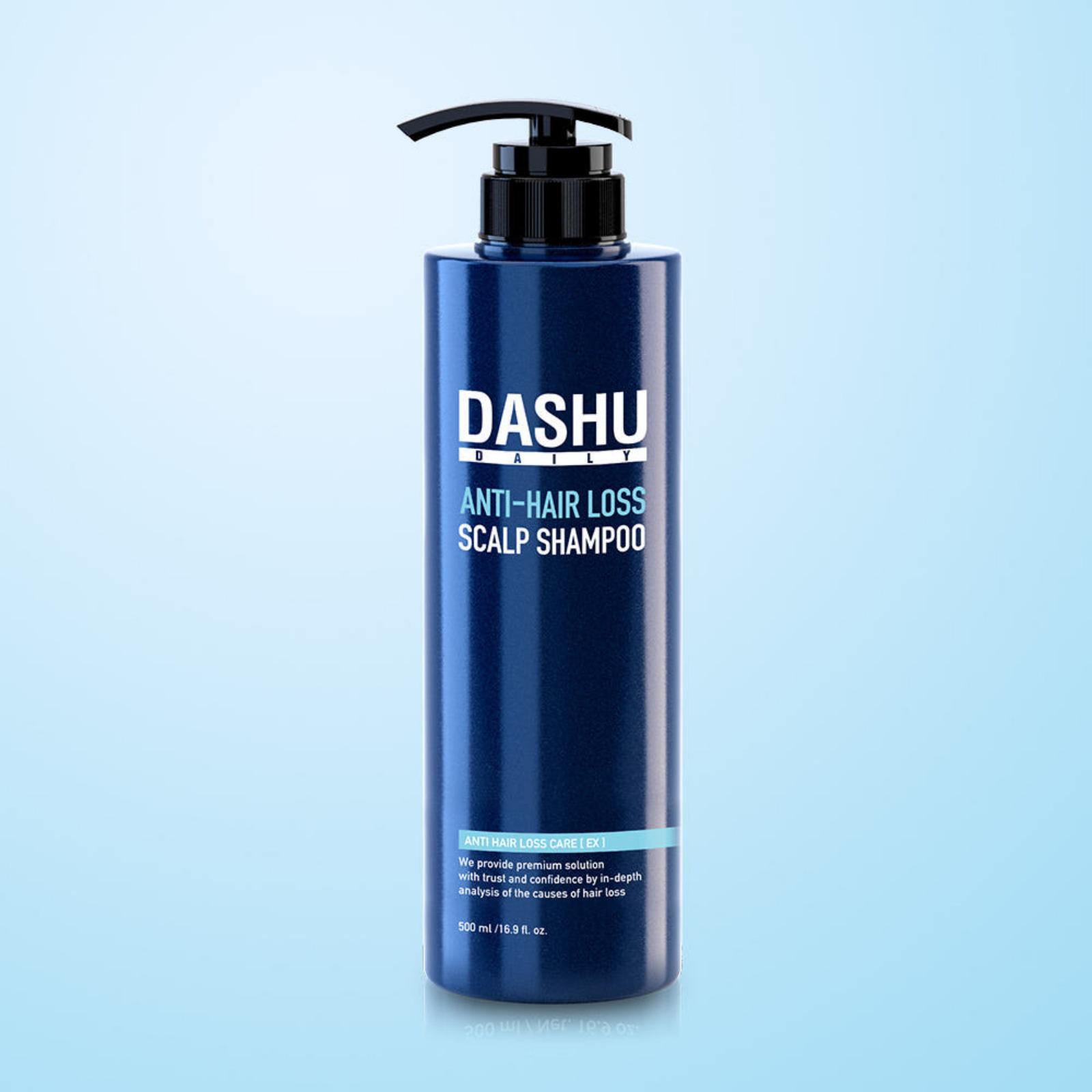 DASHU Daily Herbal Scalp Gold Shampoo EX Citrus Woody Scent 500ml 1 pc