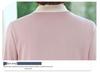 T-shirt da donna a maniche corte con colletto in seta ghiacciata per donne di età compresa tra 40 e 50 anni: Top Estivo a Vestibilità Larga