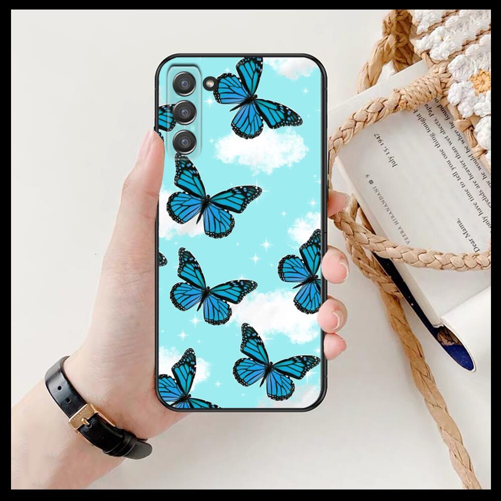 Beautiful Butterfly Pattern Phone cover hull For SamSung Galaxy s6 s7 S8 S9 S10E S20 S21 S5 S30 Plus S20 fe 5G Lite Ultra Edge