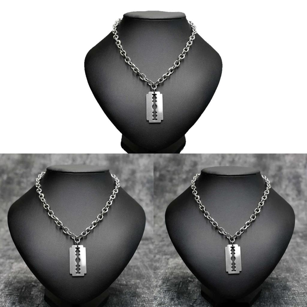 Gothic Jewelry Chain With Blade Motif For Women Fashion Accessories