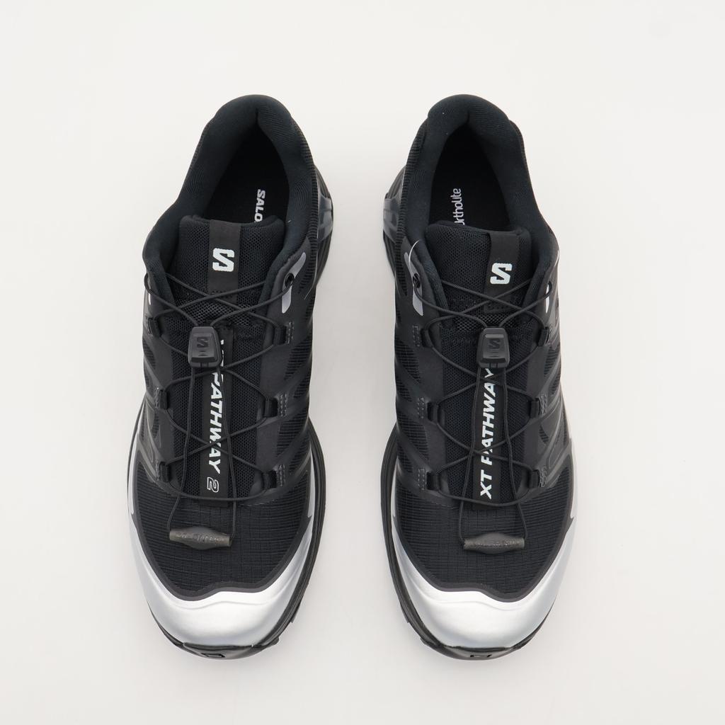 L47727200 Salomon XT-Pathway 2 Night Black Turbulence Ftw Silver (Men's)