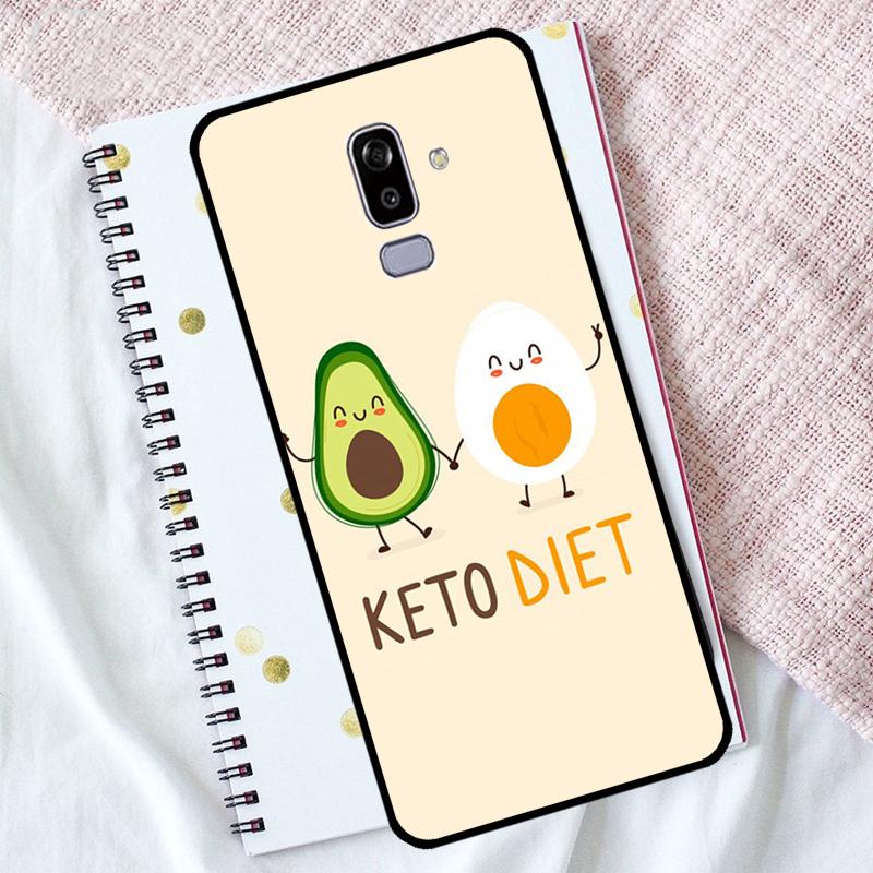 Cute Avocado Fruits Case For Samsung Galaxy M06 M16 M53 M13 M31 M11 M35 M55 M15 M56 M36 M12 M32 M52 M14 M34 M54