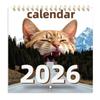 2026Cat Calendar Cute Cat Calendar Fun Family Planner Monthly Holiday Plan Reminder Planning Tool Suitable for Bedroom and Study