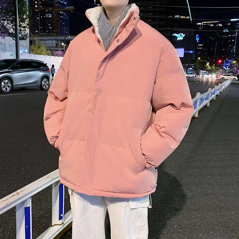 Cotton Jacket for Winter Warmth, Cotton Jacket for Bread, Versatile Stand Up Collar Jacket