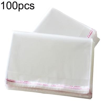 Selbstklebende Tasche 100 Stück transparente, selbstklebende, verschließbare Plastiktüten für und Geschenke