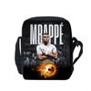 M-Mbappe Printed Shoulder Messenger Bag Handbag Football Star School Bags Phone Bag Football Sports Shopping Bag Best Gift