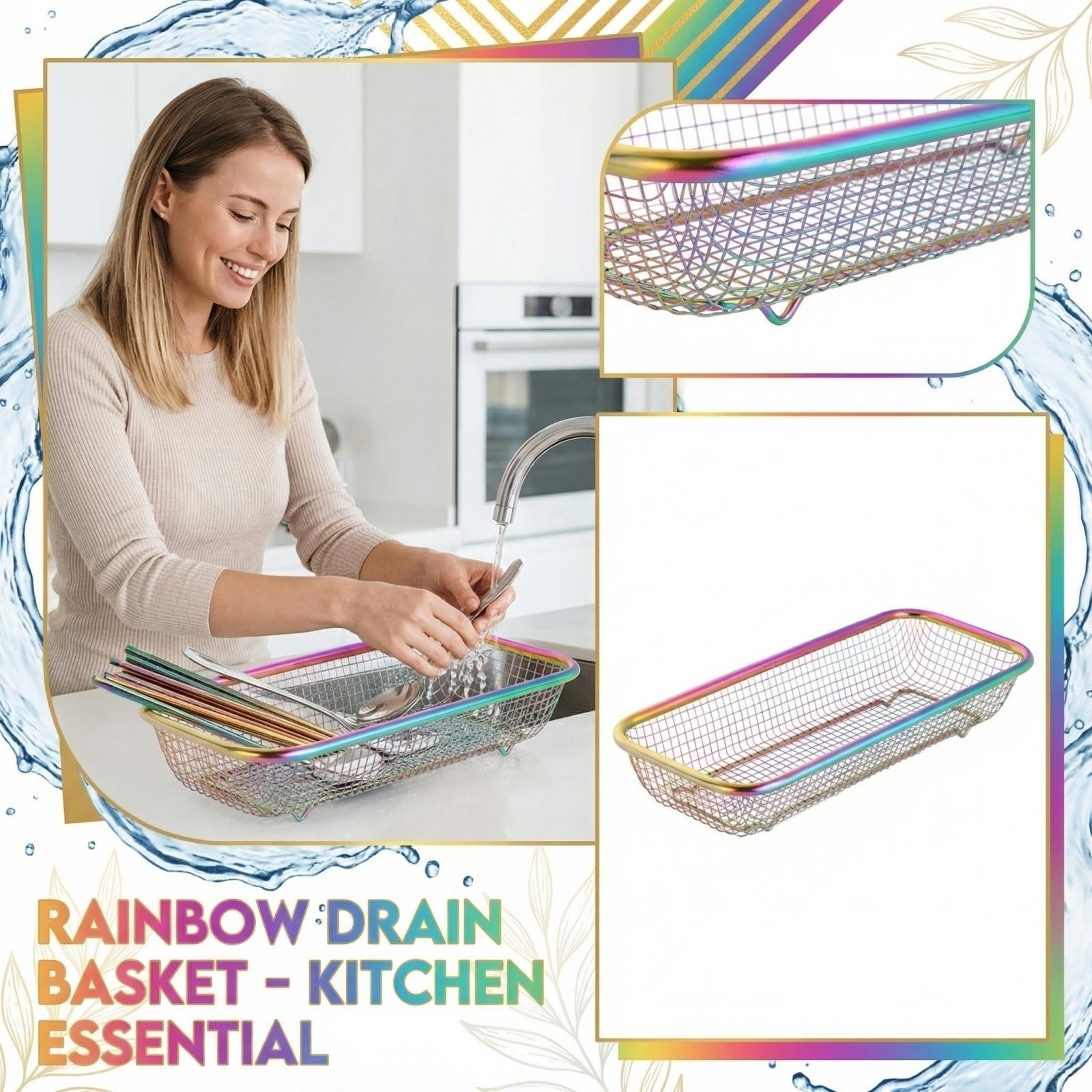 Stainless Steel Chopstick Drainage Basket one size