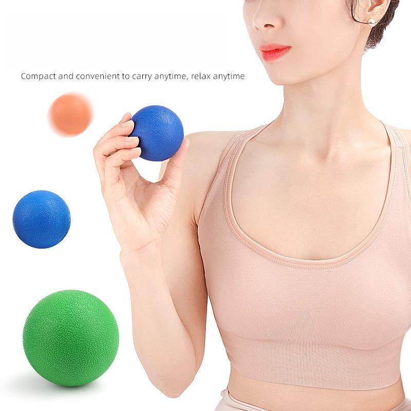 Macaron TPR Yoga Fascia Single Ball Foot Shoulder and Neck Stretch Relaxation Decompression Fitness Yoga Ball
