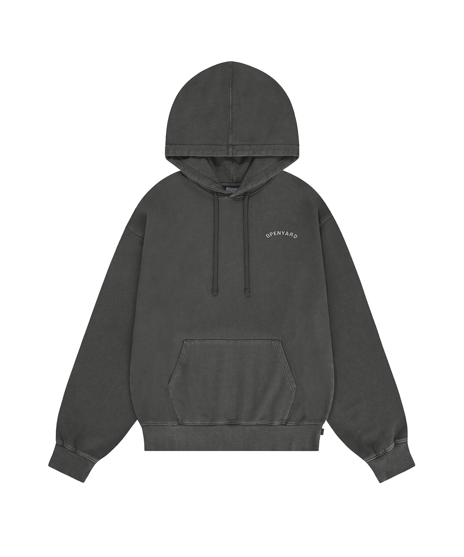 Oy Pigment Dyed Opyd Hoodie - Charcoal 0