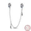 Vendi Charms a Catena con Animali, Piante, Viaggio, Design di Moda, Perline in Argento 925, 3mm, Fai da Te, Creazione di Gioielli Fini