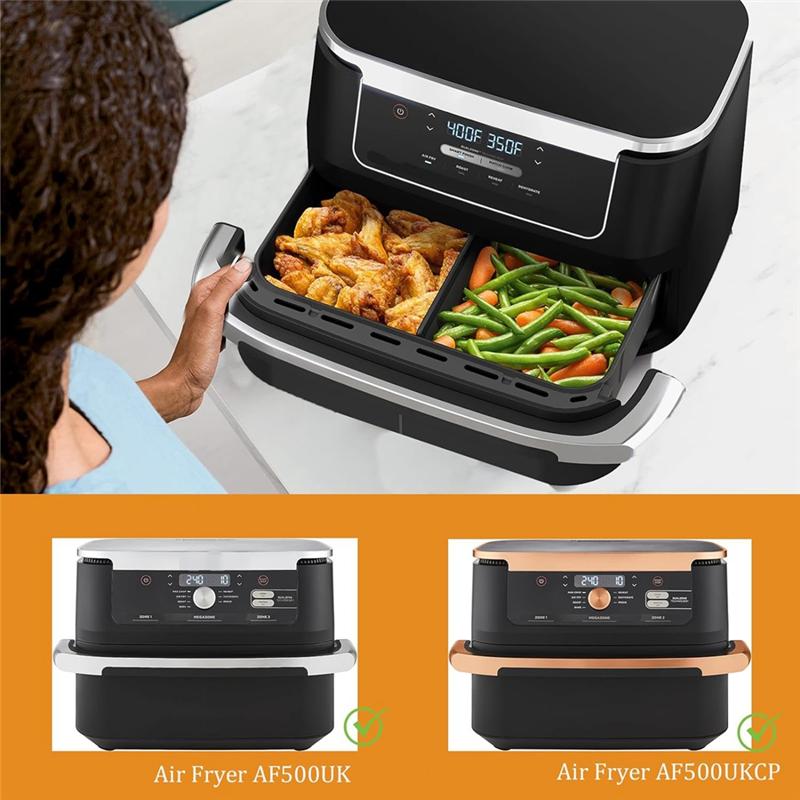 Practical-10.4L Reusable Silicone Air Fryer Liners For Ninja AF500 Silicone Liners Air Fryer Accessories
