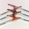Naming Perfect Tail Eye Designing Pencil Dual Liner 0.2g*2 3 colors