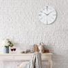 Seiko Clock Wall Clock Radio-Controlled Analog White Pearl KX214W SEIKO 32.7 × 4.6 cm