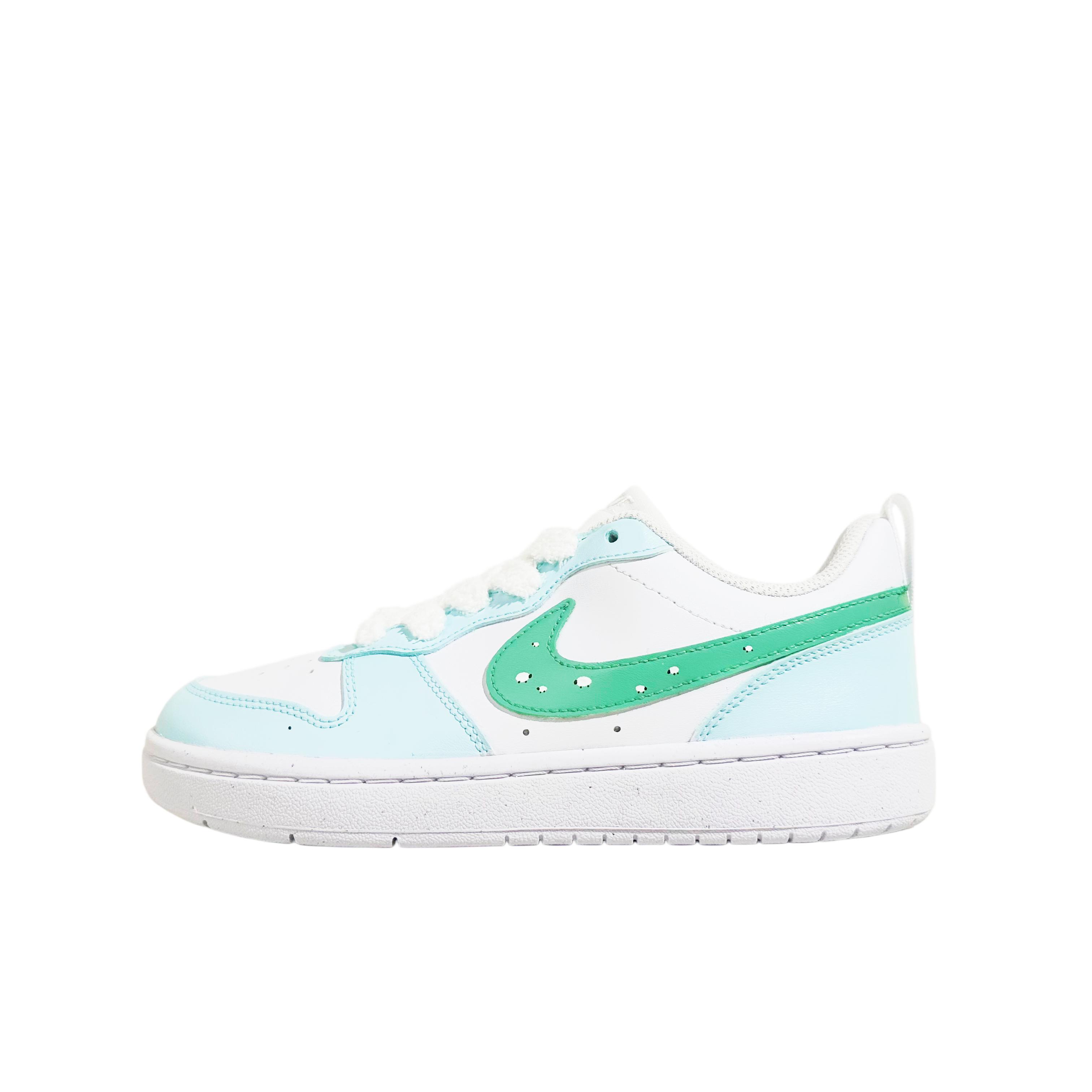 

Nike Court Borough The Wizard Of Oz Leather Low top Skateboard Shoes Unisex Blue DV5456-106(team1670-) 35.5