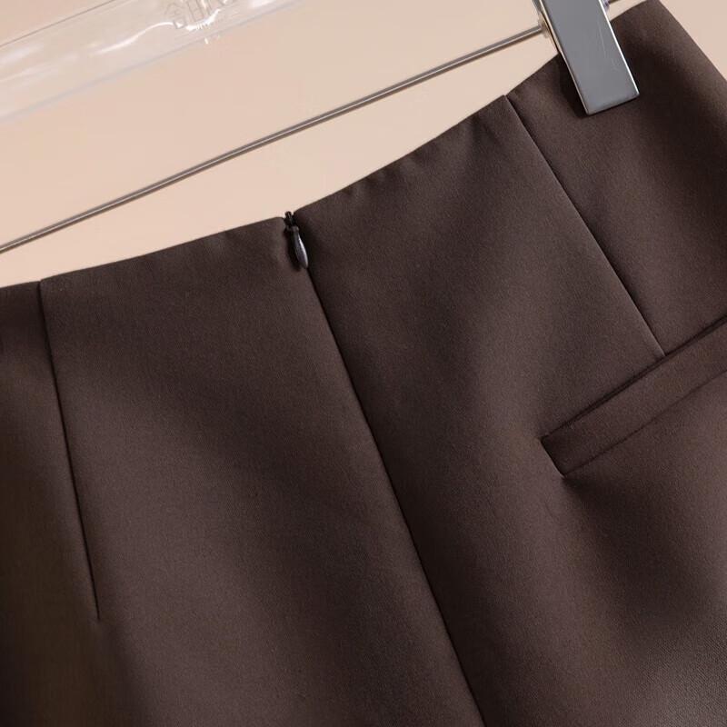 Sibai She Petite High-Waist A-Line Wide-Leg Shorts