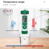 High Precision Water Quality Tester PH EC TDS SALT S.G Temperature 6 In 1 Detector PH Meter Temp Testing for Pool Aquarium