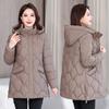 2025 winter down cotton coat short fashionable women autumn and winter coat large size