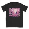 Mizi Alien Stage I Love My Girlfriend T Shirt Anime Cotton Tops Vintage Short Sleeve Round Collar Tees Plus Size T-Shirt