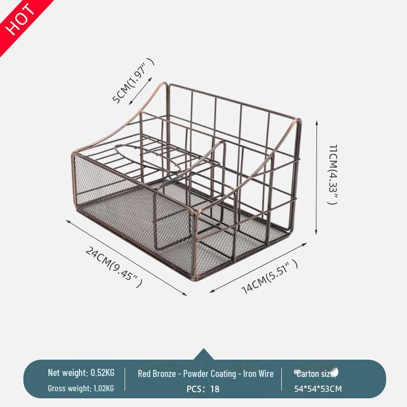 Miling Desktop Metal File Organizer Rack