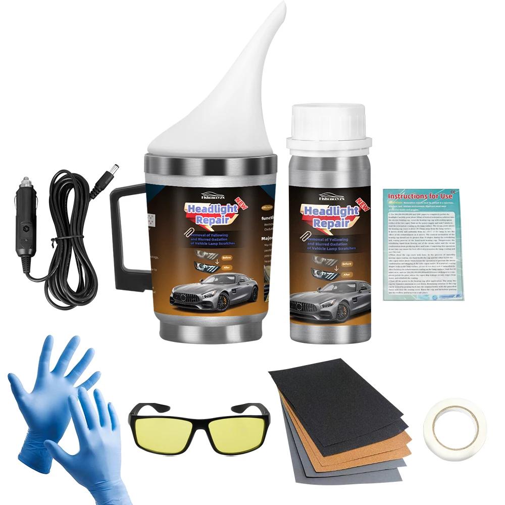 Car Headlight Renovation Kit Car Headlight Polishing Repair Headlight Restoration Kits Car Polishing Evaporator Liquid