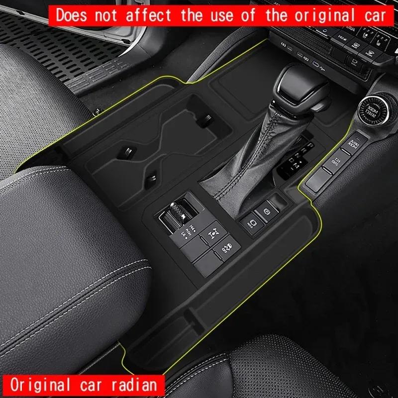 Right hand drive For Toyota Land Cruiser 250 Prado LC250 2024 2025 silicone rubber Center Console Gear Shift Panel Cover Trim