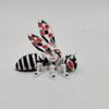10/14.5cm 3D Printer Insect Bee Figure Model Movable Joints Simulation Mechanical Big Yellow Bee Toys Desktops Decorations Gifts