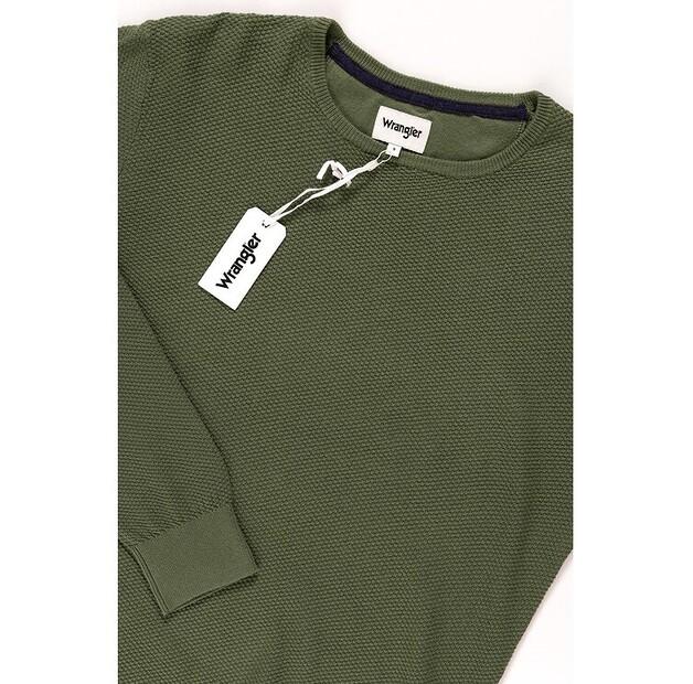 Wrangler PIQUE CREW KNIT Sweater