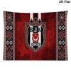 Beşiktaş Wall Tapestry Aesthetic Wall Hanging Printed Fabric Blanket Decorative Tapestries for Bedroom Living Room Home Decor