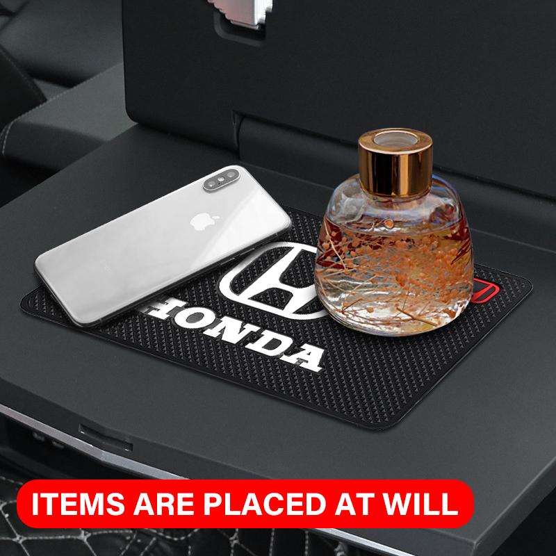 Car Anti Slip Pad Phone Holder Non-Slip Mat Car Stlying For Honda Fit Mugen Insight Type S R VTEC Modulo Vezel RR Si