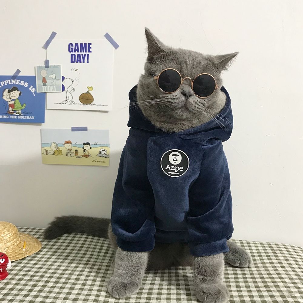 

Cotton Soft Jacket Hairball Winter Warm Cat Hooded Puppy Clothing Hairball Coat Pet Clothes L розовый