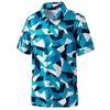 Flower Tree Leaf 3D Printed Casual Polo Shirt For Men Hawaii Vacations Oversized Short Sleeves T-shirt Summer Trend Lapel Tops