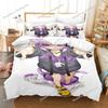 3D Printed Anime Nekomata Okayu Bedding Set Duvet Cover Bedroom Comforter Single Twin King _Size Quilt Cover Home Textiles741