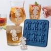 Formula Racing Silicone Ice Mold 3D DIY Whiskey Cube Tray Multifunctional Beverage Ice Maker Ice Cream Making Tool