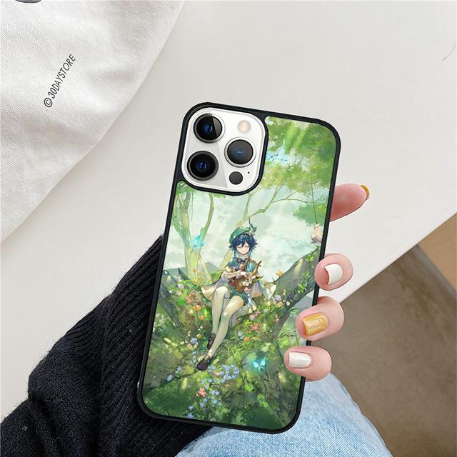 Genshin Impact Phone Case For iPhone 17 Air 15 16 Cover 11 13 14 Pro Max 12 Plus Max Fundas
