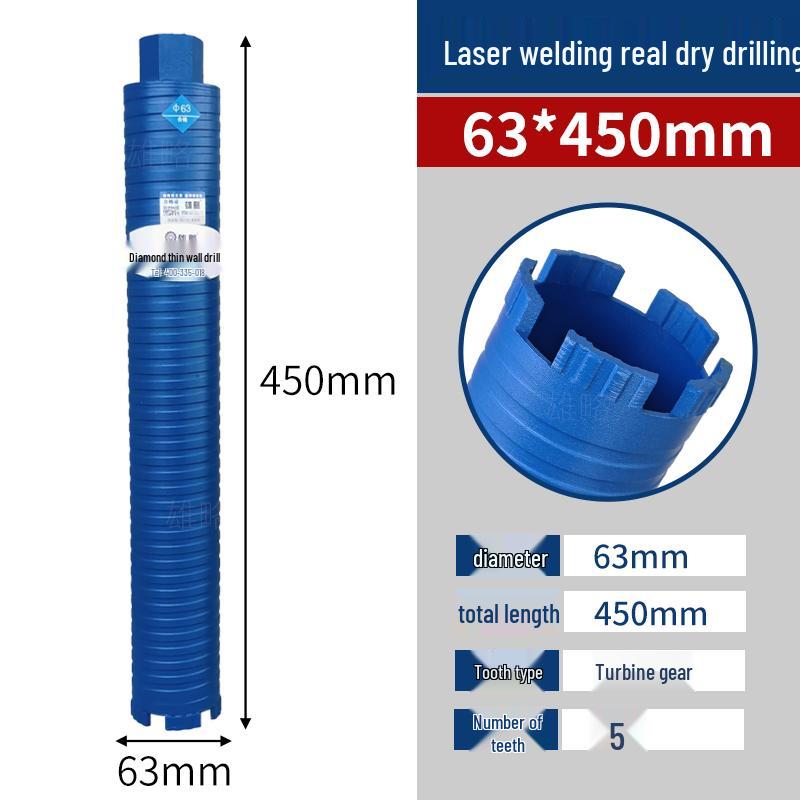 Xiong Lue Dry Diamond Core Drill for Concrete, Air Conditioning, and Water Drilling