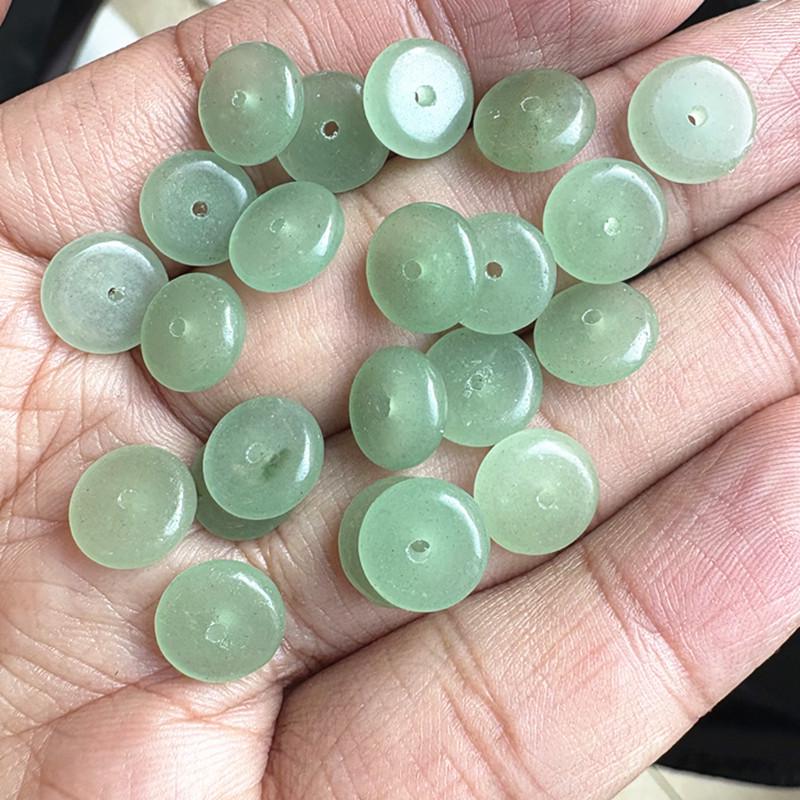 Dongling Agate Light-Colored Spacer Beads for Wenwan, Star Moon, and Bodhi Seed Bracelets - DIY Accessories