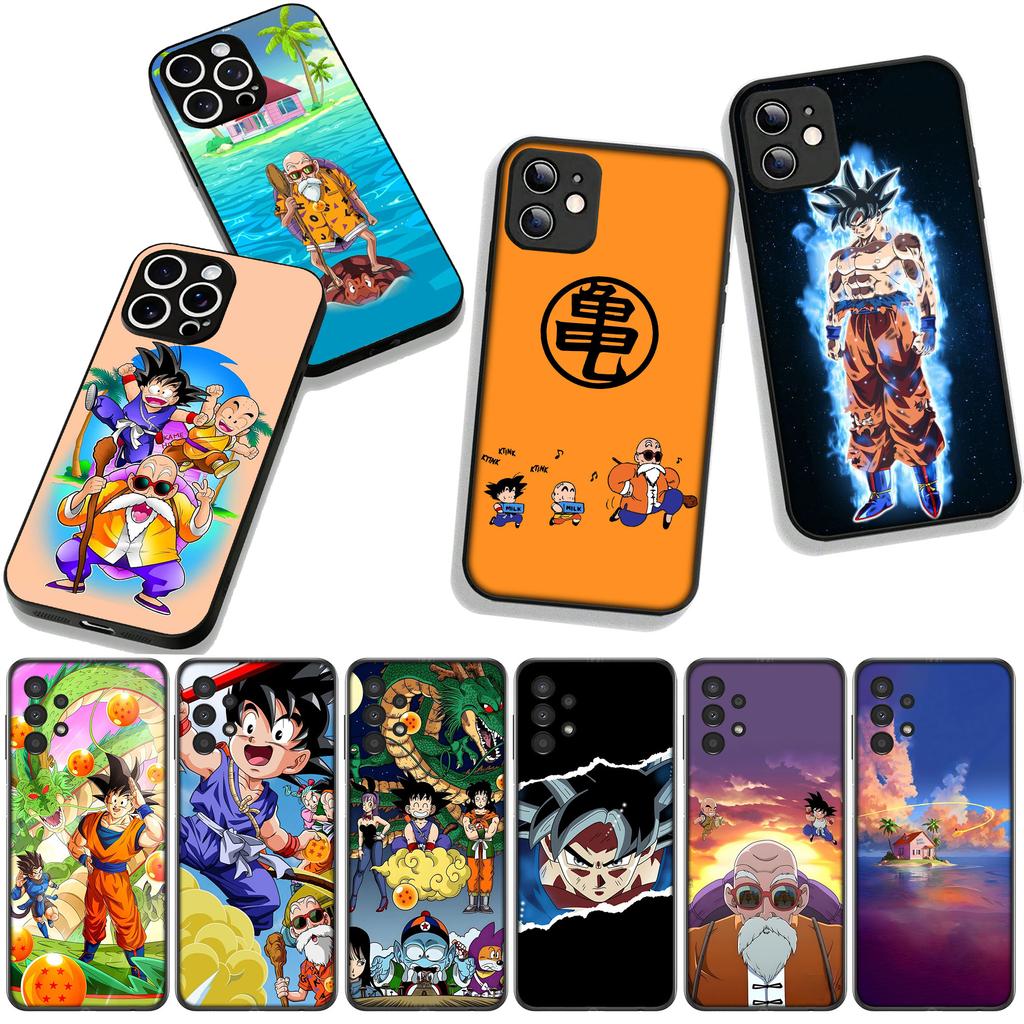 for Samsung Galaxy A25 A37 A57 A12 A14 A50 A51 A70 A71 A72 A04 Note 20 9 8 10 Case Master Roshi Dragon Gokus Ball Kame Sennin