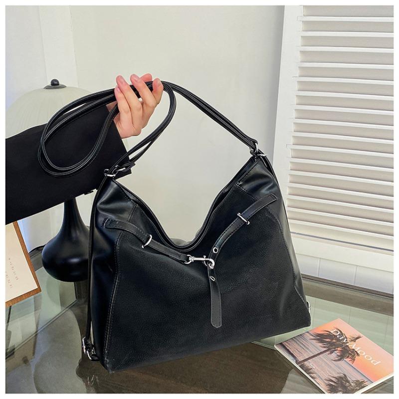 

High-value large-capacity bag, winter new women s bag, casual backpack, women s commuter tote bag чёрный