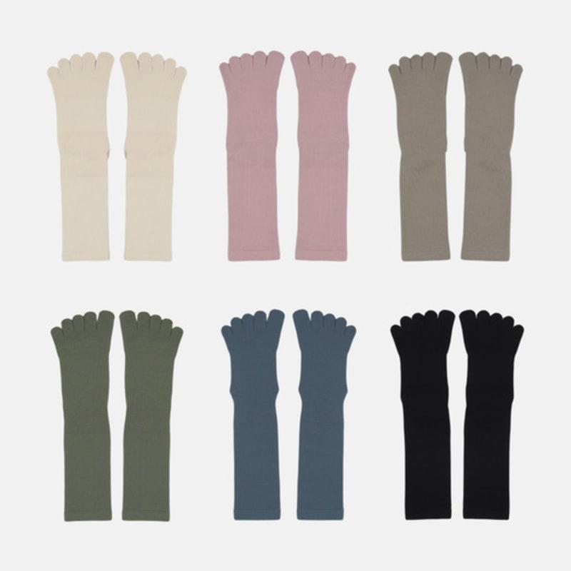 REXY Flexion Double-Sided Non-Slip Crew Full Toe Socks