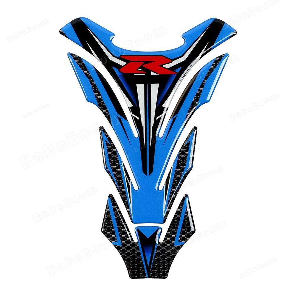 3D Motorcycle Sticker Decal Fuel Tank Pad Fork Triple Tree Upper Clamp Accessories For GSXR GSX-R 600 750 1000 K7 K8 K11