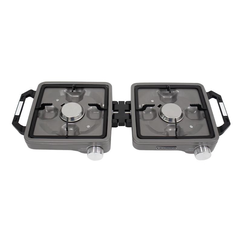 BUERK Outdoor Portable Dual-Head Gas Stove