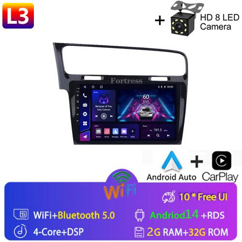 For Volkswagen VW Golf 7 2013 -2017 Android Autoradio Multimedia Video Player 4G DSP Carplay GPS Stereo Car Intelligent System