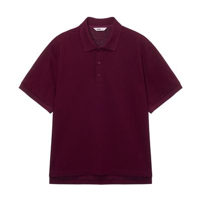 Nau Palette Pique Shirt Burgundy