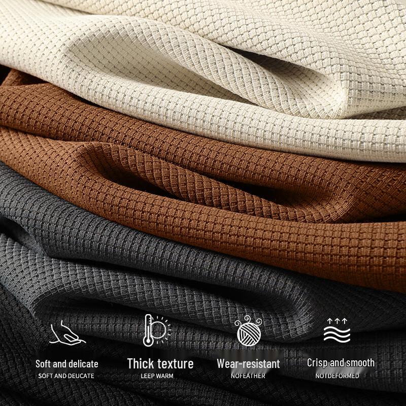 GLM American Style Waffle Knit Panda Graphic Round Neck Sweatshirt