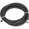 5ft 4AN Fuel Hose AN4 1/4 Universal Braided Nylon Stainless Steel CPE Oil Fuel Gas Line Hose Black