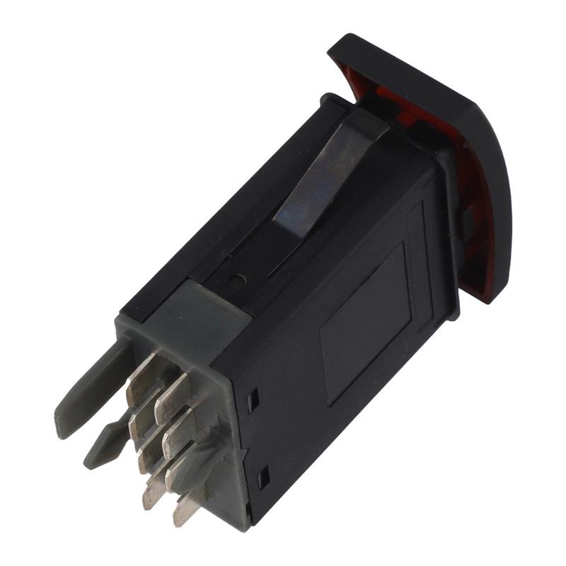 2002-2008 Button Hazard Warn Button Switch Car Parts Replacement As Shown Easy Tallation OE Part Number 3U0953235H