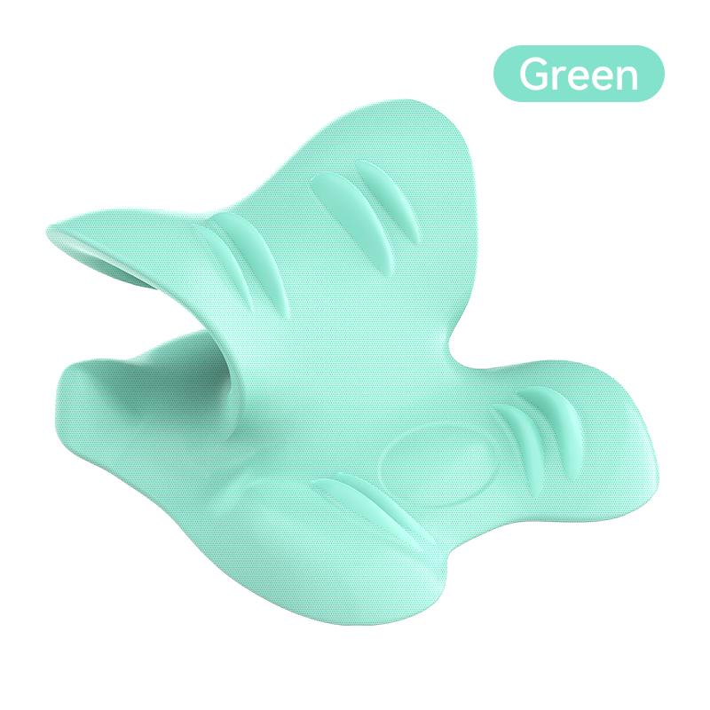 Neck Stretcher Relaxer Shoulder Cervical Chiropractic Traction Device Relaxation for Pain Spine Correction Massage Pillow