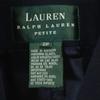 LAUREN RALPH LAUREN PETITE wool coat 2P Navy Women Used