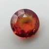 Natural Orange Sapphire Loose Gemstone Ceylon 9.60 Ct Round Shape September Birthday Birthstone