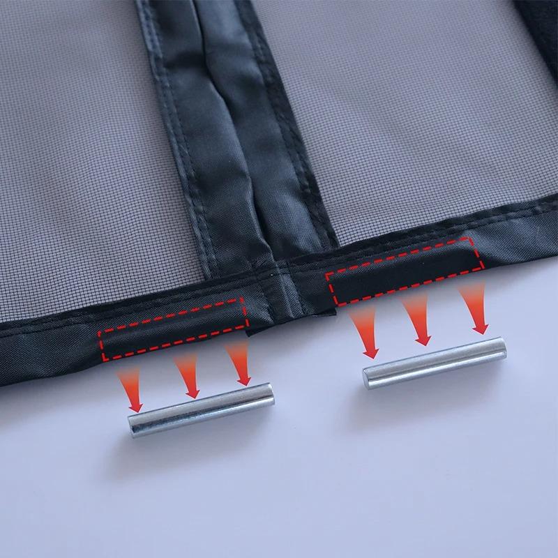 New Summer Magnetic Mosquito Net Door 100*210 Cms Window Curtains Automatic Closing Curtain Shades Screen Home Textile Garden